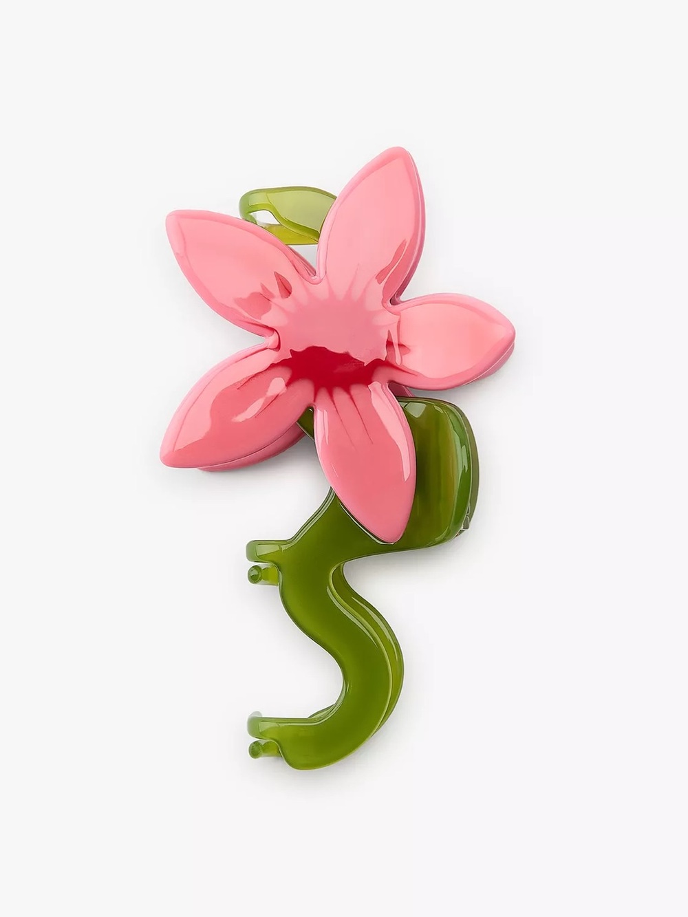 ZARA Floral Claw Hair Clip | NWT